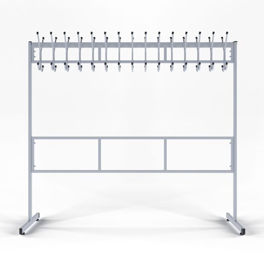 АБП-6350 Вешалка гардеробная разборная (30 крючков)