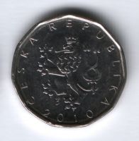 2 кроны 2010 года Чехия
