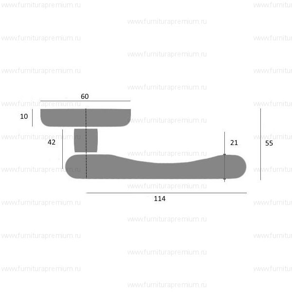 Ручка Venezia Pellestrina D5