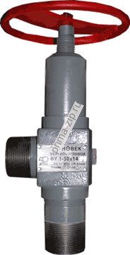 Вентиль угловой ВУ1-50х14К1 Ду50, Ру140