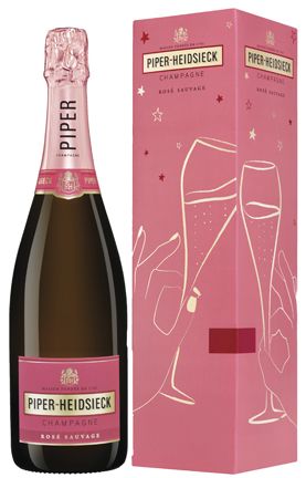 Champagne Piper-Heidsieck Rose Sauvage (gift box "Special Edition")