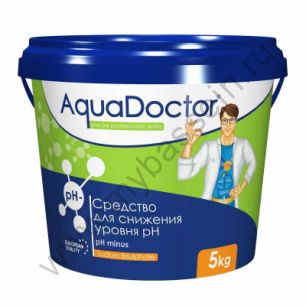 AquaDoctor pH Minus, средство для снижения, 5кг