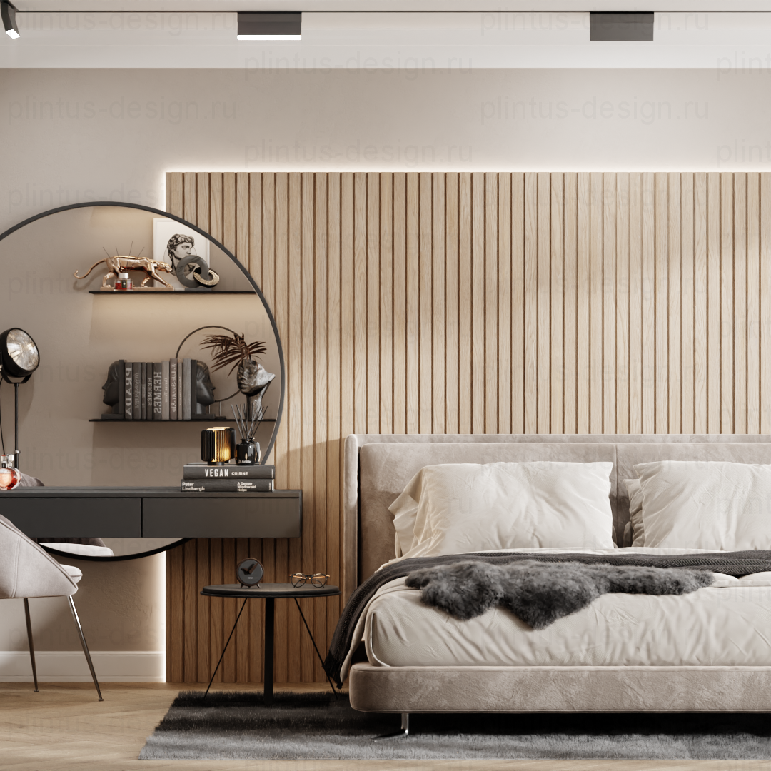 Реечная стеновая панель Ликорн