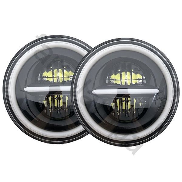 Рефлекторные светодиодные фары полоса