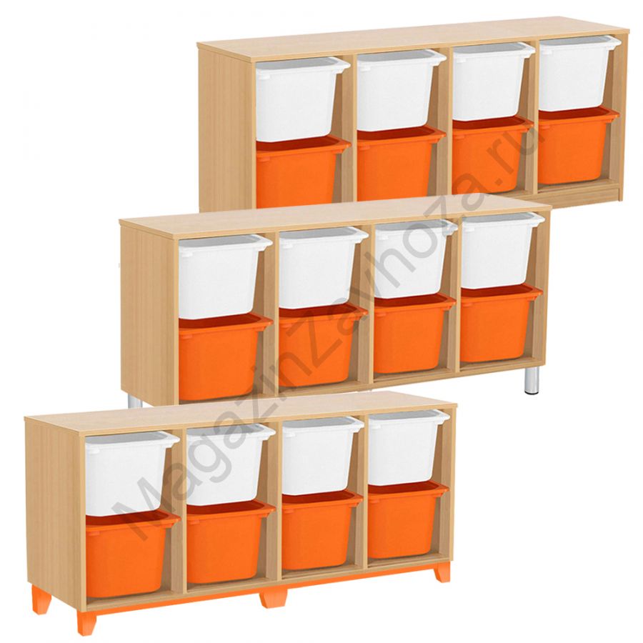 СТЕЛЛАЖНАЯ ВЫДВИЖНАЯ СИСТЕМА ХРАНЕНИЯ 4/92