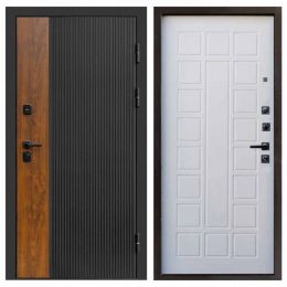 Входная дверь Termo-door Престиж BLACK Престиж белое дерево