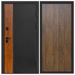 Входная дверь Termo-door Престиж BLACK FLAT Дуб
