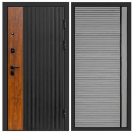 Входная дверь Termo-door Престиж BLACK PORTE Грей Софт