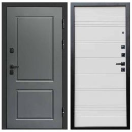 Входная дверь Termo-door Верона Грей White line
