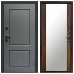 Входная дверь Termo-door Верона Грей Зеркало Дуб