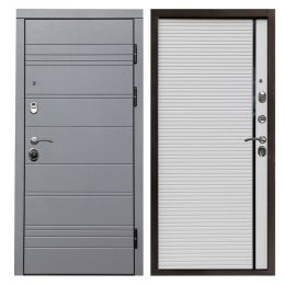 Входная дверь Termo-door Grey line Porte white