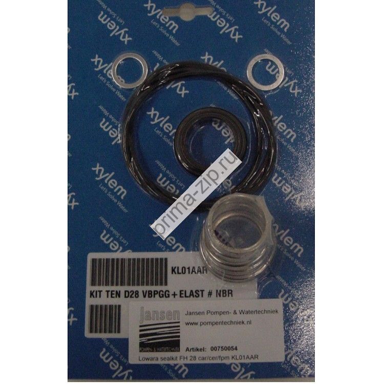 KL01AAR Комплект торцевых уплотнений D28 VBPGG+ ELAST.NBR Lowara FHE