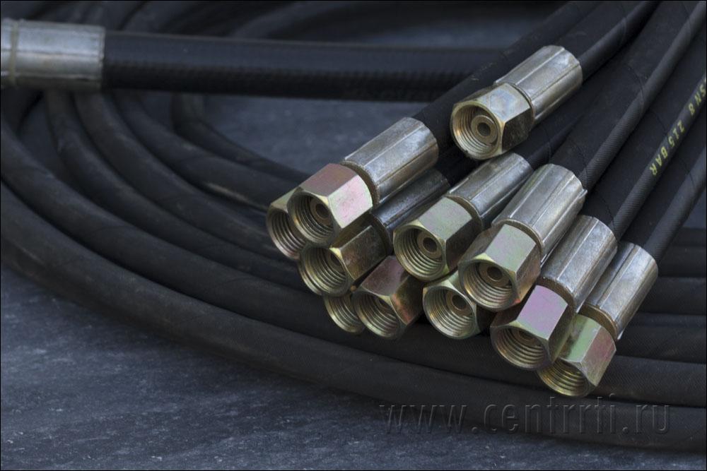 Рукав РВД 12-275атм-1250мм (М22*1.5) (ключ 27)