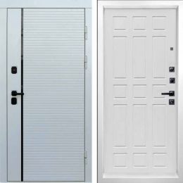 Входная дверь Termo-door WHITE LINE Спарта Белое дерево