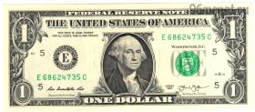 США 1 доллар 2013 Е