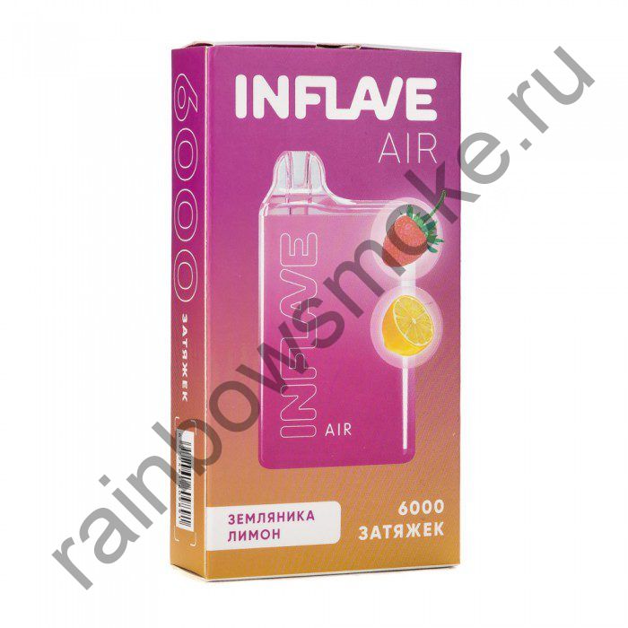 Электронная сигарета Inflave Air - Земляника Лимон