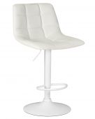 Стул барный DOBRIN TAILOR WHITE (белый PU)