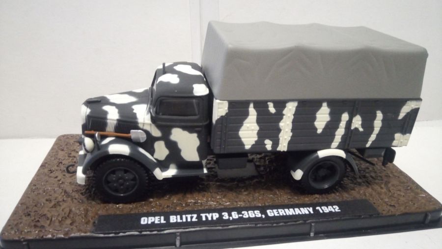 Opel Blitz Typ 3,6-36s  в масштабе 1/43 (Atlas)