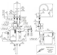 Кран для кухонной мойки Cea Design ETW 14 схема 2