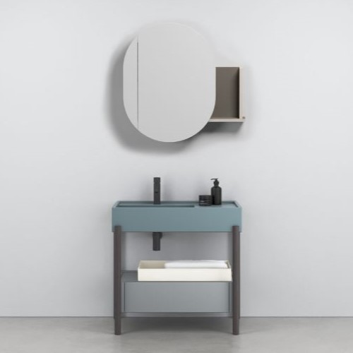 Изображение Напольный комплект мебели Cielo Plinio c ящиком 90х46