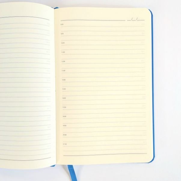 Бизнес-блокнот Simply Firm голубой