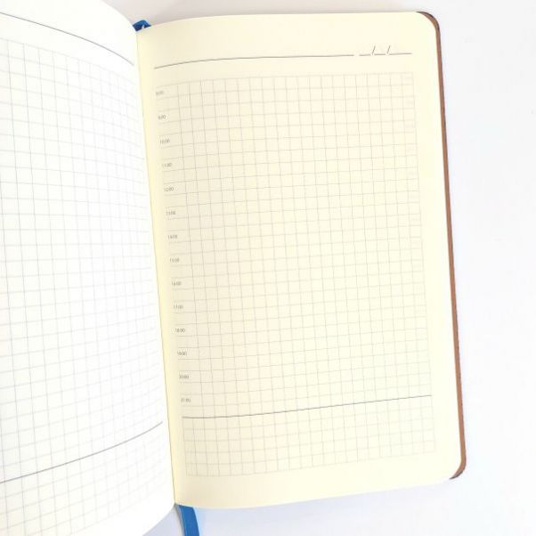 Бизнес блокнот Simply Flex голубой