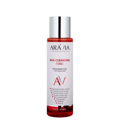 ARAVIA Laboratories Очищающий тоник с AHA-кислотами AHA-Cleansing Tonic, 250 мл