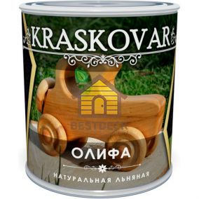 Олифа натуральная Kraskovar