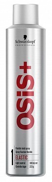 Лак  Schwarzkopf  OSIS+ Elastic 1 для волос ЭЛАСТИЧНОЙ фиксации 300ml. (арт.0288)