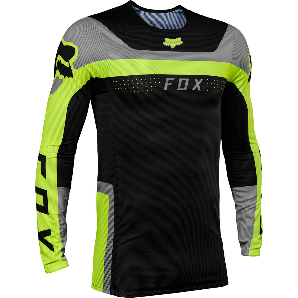 Fox Flexair Efekt Fluorescent Yellow (2023) джерси