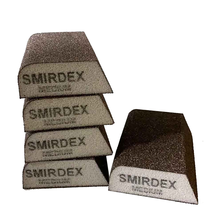 Smirdex Medium Абразивная губка SMIRDEX 920, 4х4, 100мм. x 70мм. x 25мм.