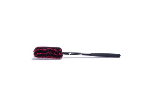 Щетка средняя 30см с черной ручкой Wheel Woolies®brush 12" Medium Red/black Blk Grip