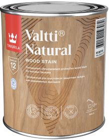 Лазурь Ультрастойкая Tikkurila Natural 9л Полуглянцевая Срок Защиты до 12 лет / Тиккурила Натурал