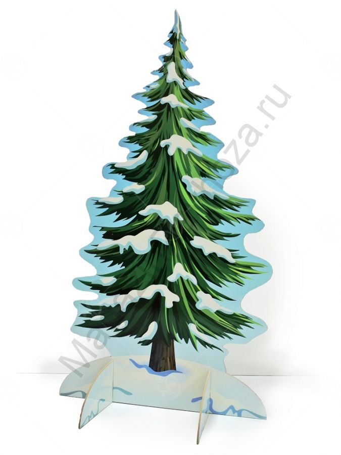 Театральная декорация "Ёлка" (лето-зима)