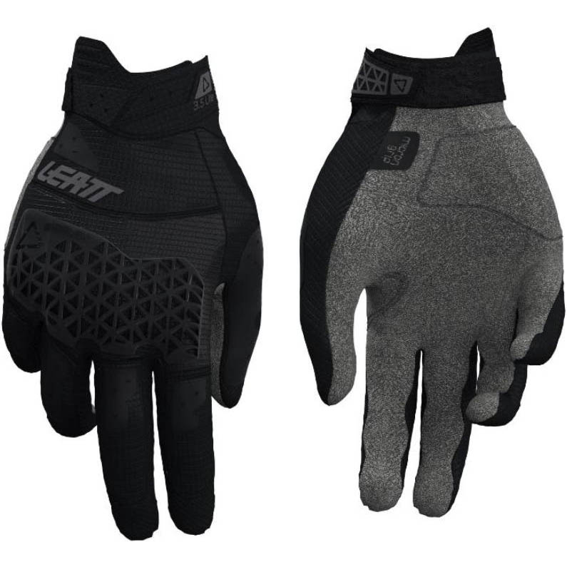 Leatt Moto 3.5 Junior Black перчатки для мотокросса и эндуро детские
