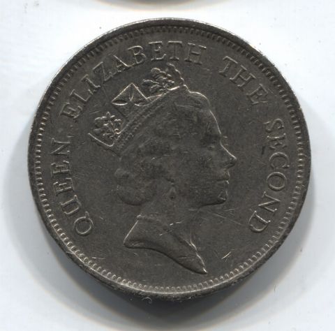 1 доллар 1987 Гонконг