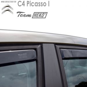 Дефлекторы Citroen C4 Picasso I Heko - арт 12235 - 3