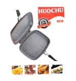 Сковорода-гриль двусторонняя 36 см HUOCHU