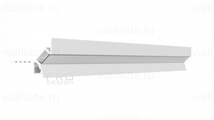 Pro Design Gipps 594 теневой потолочный профиль Белый