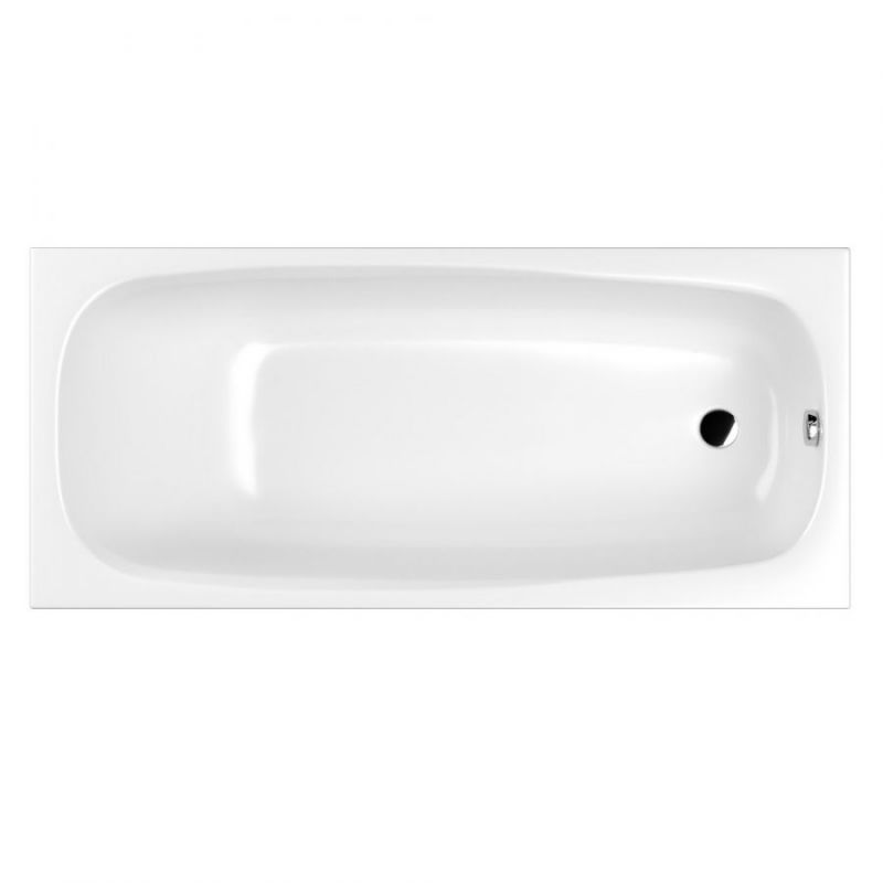 Акриловая прямоугольная ванна WHITECROSS Layla 180x80, 0102.180080.100