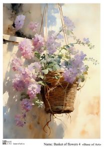 Basket of flowers 4