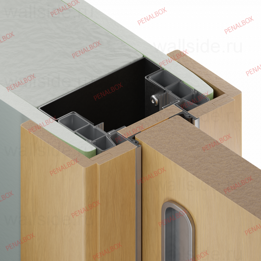 Пенал Penalbox Wood Single Lux высотой 2700 мм (к-кт с фурнитурой)