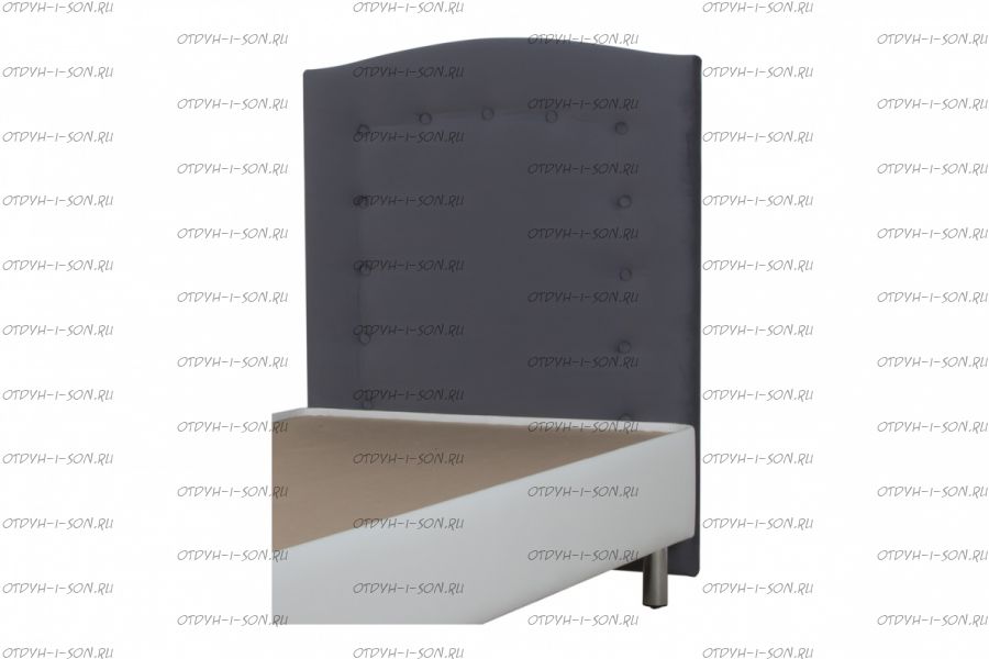 Изголовье 6 (радиус с утяжкой пуговицами по периметру)