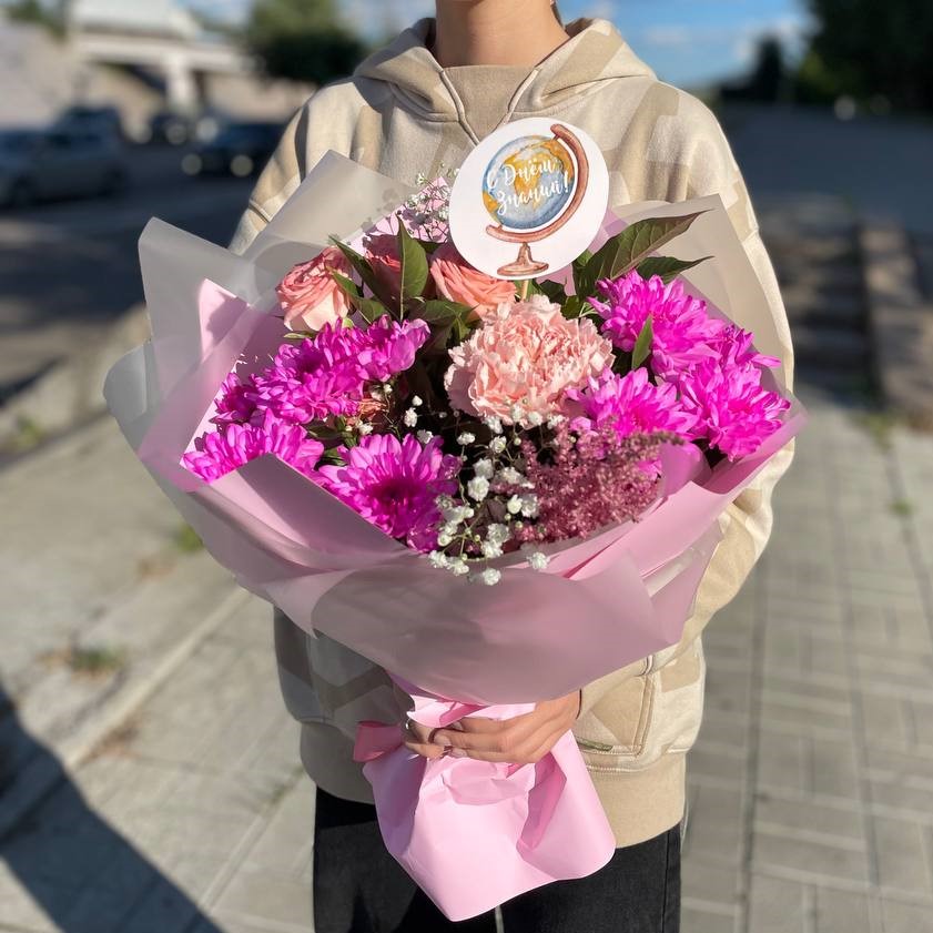 Букет сборный в школу №4