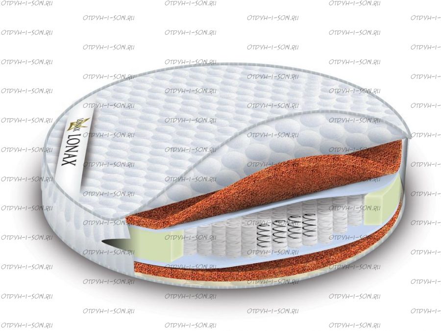 Матрас круглый Optimal Hard TFK ДМ