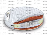 Матрас круглый Optimal Hard TFK ДМ
