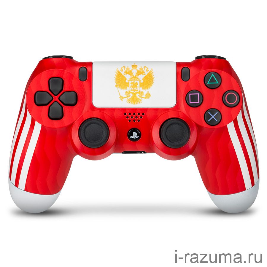 Геймпад SONY Кастомизированный беспроводной контроллер DualShock 4 "Сборная России" Rainbo