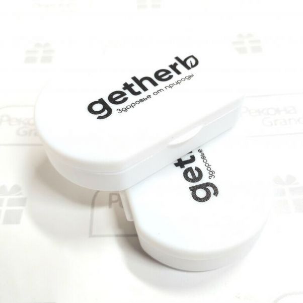 Таблетницы с логотипом Getherb