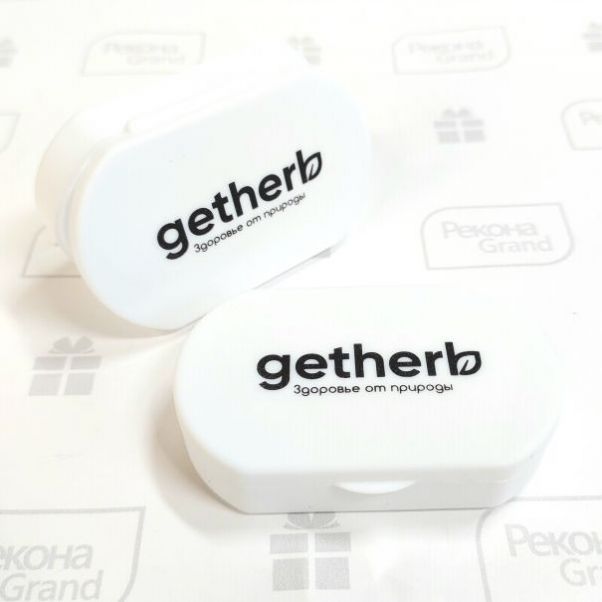 Таблетницы с логотипом Getherb