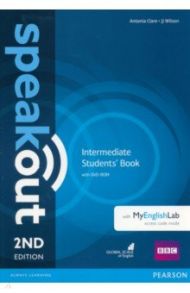 Speakout. Intermediate. Students' Book + MyEnglishLab (+DVD) / Clare Antonia, Wilson JJ